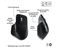 LOGITECH MX Keys S Combo for Mac Grafit 920-012845 - 1261405 - zdjęcie 11